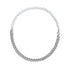 Half Pearl and Steel 10mm Miami Cuban Chain Necklace