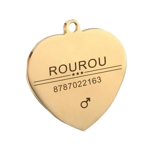 Custom Name Dog Collar Pendant