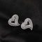 Hollow Heart Stud Earrings