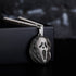 Iced Black Skull Pendant chain