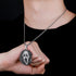 Iced Black Skull Pendant chain