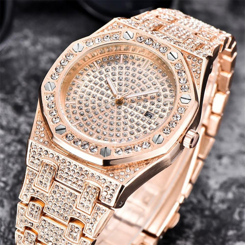 Iced Bust Down Cali Watch