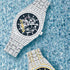 Iced Men's Mechanical Baguette Watch