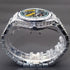 Iced Men's Mechanical Baguette Watch