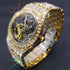 Iced Men's Mechanical Baguette Watch
