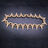 Iced Out Babe Rivet Spike Necklace
