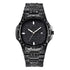 Iced Out Black Baguette Watch