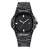 Iced Out Black Baguette Watch