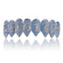Iced Out Bling Light Blue Vampire Grillz