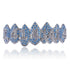 Iced Out Bling Light Blue Vampire Grillz