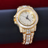 Iced Out Blizzard Baguette Watch