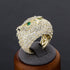 Iced Out Boss Owl Ring