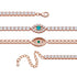 Iced out Evil Eye Anklet