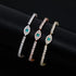Iced out Evil Eye Anklet