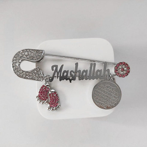 Iced Out Islam Baby Pin Brooch