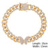 Iced Out Miami Cuban Butterfly Anklet