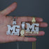 Iced Out Money Gang Badge Pendant Chain