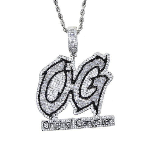 Iced Out "OG - Original Gangster" Pendant Chain