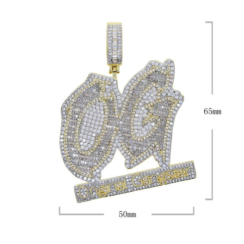 Iced Out "OG - Original Gangster" Pendant Chain