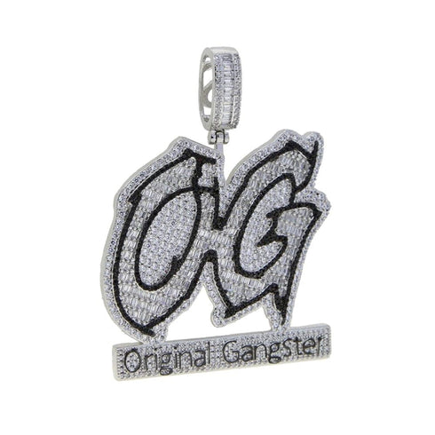 Iced Out "OG - Original Gangster" Pendant Chain