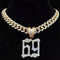 Iced Tekashi 6ix9ine Inspired Pendant Chain