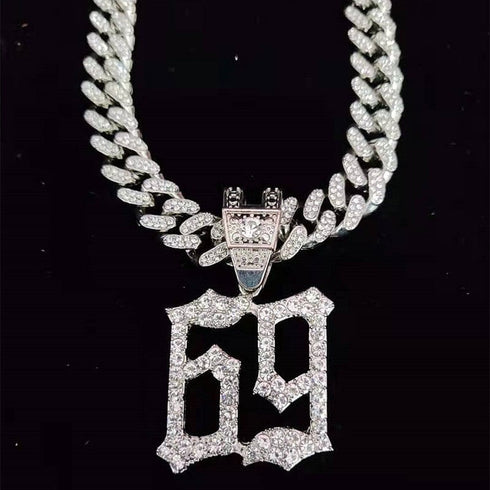 Iced Tekashi 6ix9ine Inspired Pendant Chain