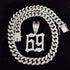 Iced Tekashi 6ix9ine Inspired Pendant Chain