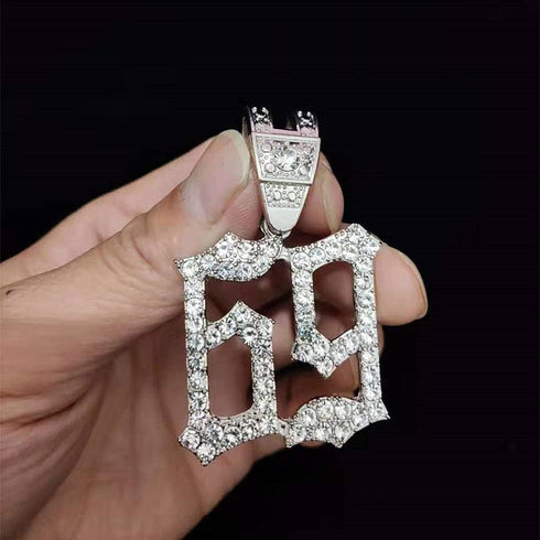 Iced Tekashi 6ix9ine Inspired Pendant Chain