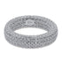 Iceman 925 Sterling Silver Fully Iced Ring