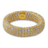 Iceman 925 Sterling Silver Fully Iced Ring