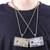 Icy Custom Credit Card Name Pendant Chain