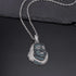 Icy Da Blue Face Benjamin Pendant Chain