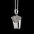 Icy Fries Bling Pendant Necklace