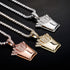 Icy Fries Bling Pendant Necklace
