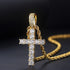 Icy Kid's Cross Pendant Necklace