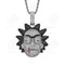 Icy Rick & Morty Pendant Chain