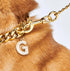 Personalized Initial Dog Pendant