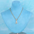 Initial Iced out Baguette Letter Pendant + FREE Chain