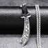 Imam Ali Sword Stainless Steel Necklace