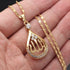 Islamic Teardrop Pendant Necklace