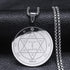 Tetragrammaton Engraved Pendant Necklace