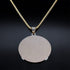 Tetragrammaton Engraved Pendant Necklace