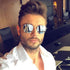 Jumpan Metal Square Frame Sunglasses