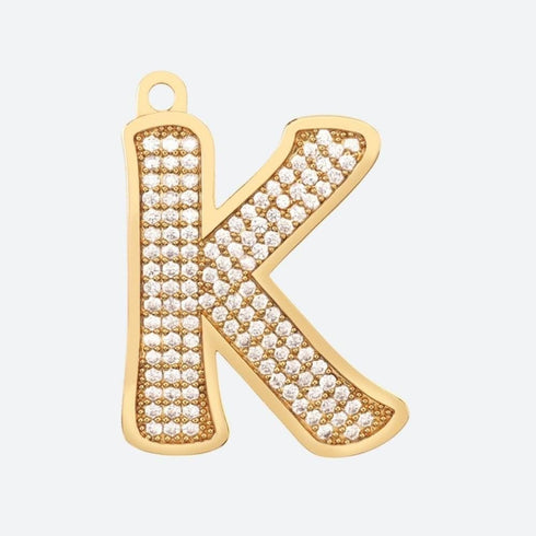 Personalized Initial Dog Pendant