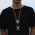 King Crossbone Pirate Skull Pendant