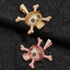 King Crossbone Pirate Skull Pendant