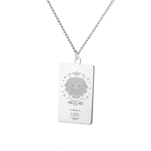 Zodiac Sign Pendant Chain