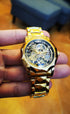 Lux Dodecagon Skeleton Automatic Mechanical Watch