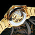 Lux Dodecagon Skeleton Automatic Mechanical Watch
