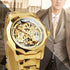 Lux Dodecagon Skeleton Automatic Mechanical Watch